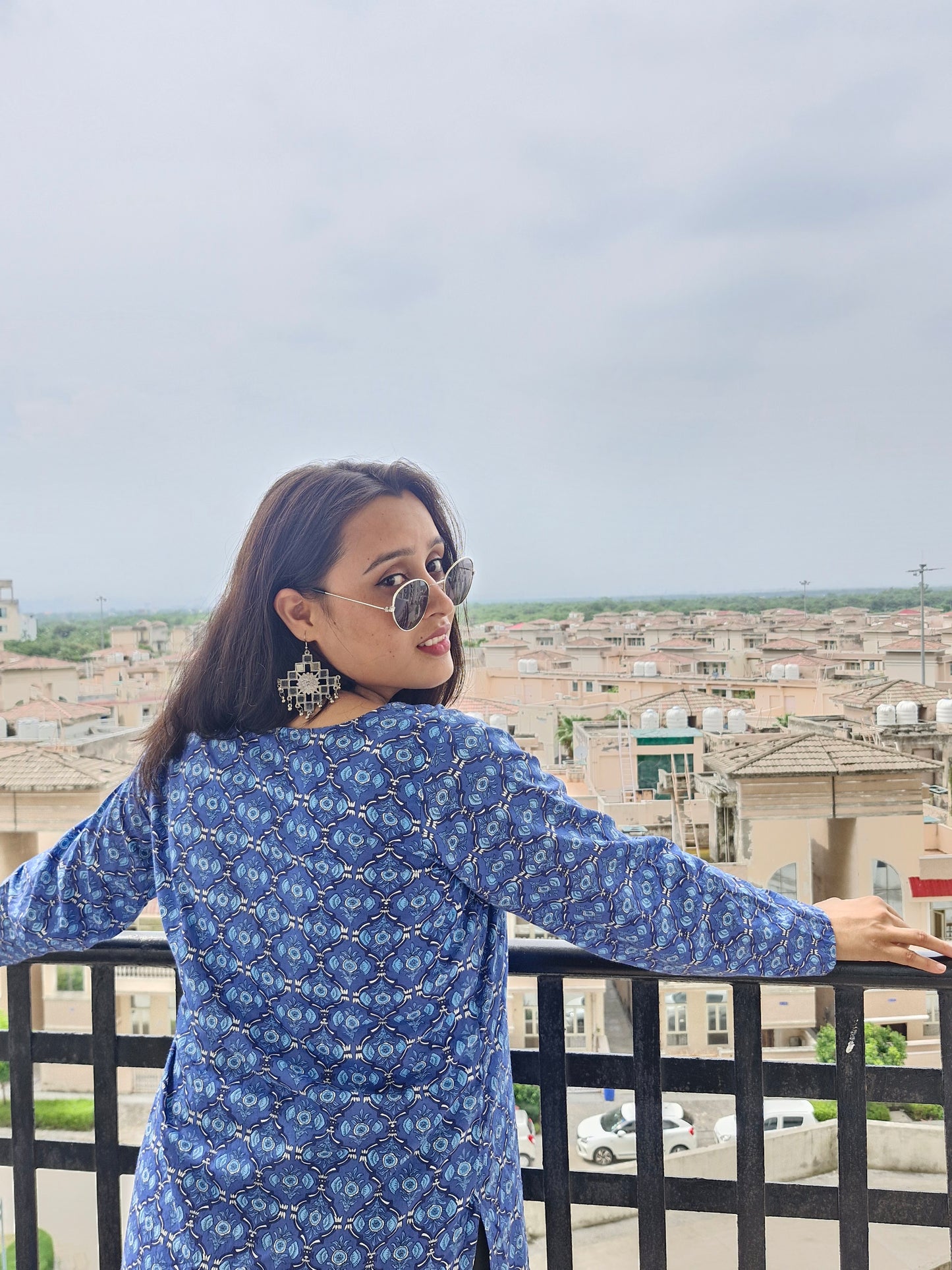 Aabroo – Elegant Everyday Cotton Kurti for Women | Minimal & Graceful | Collage or Office Wear Kurti