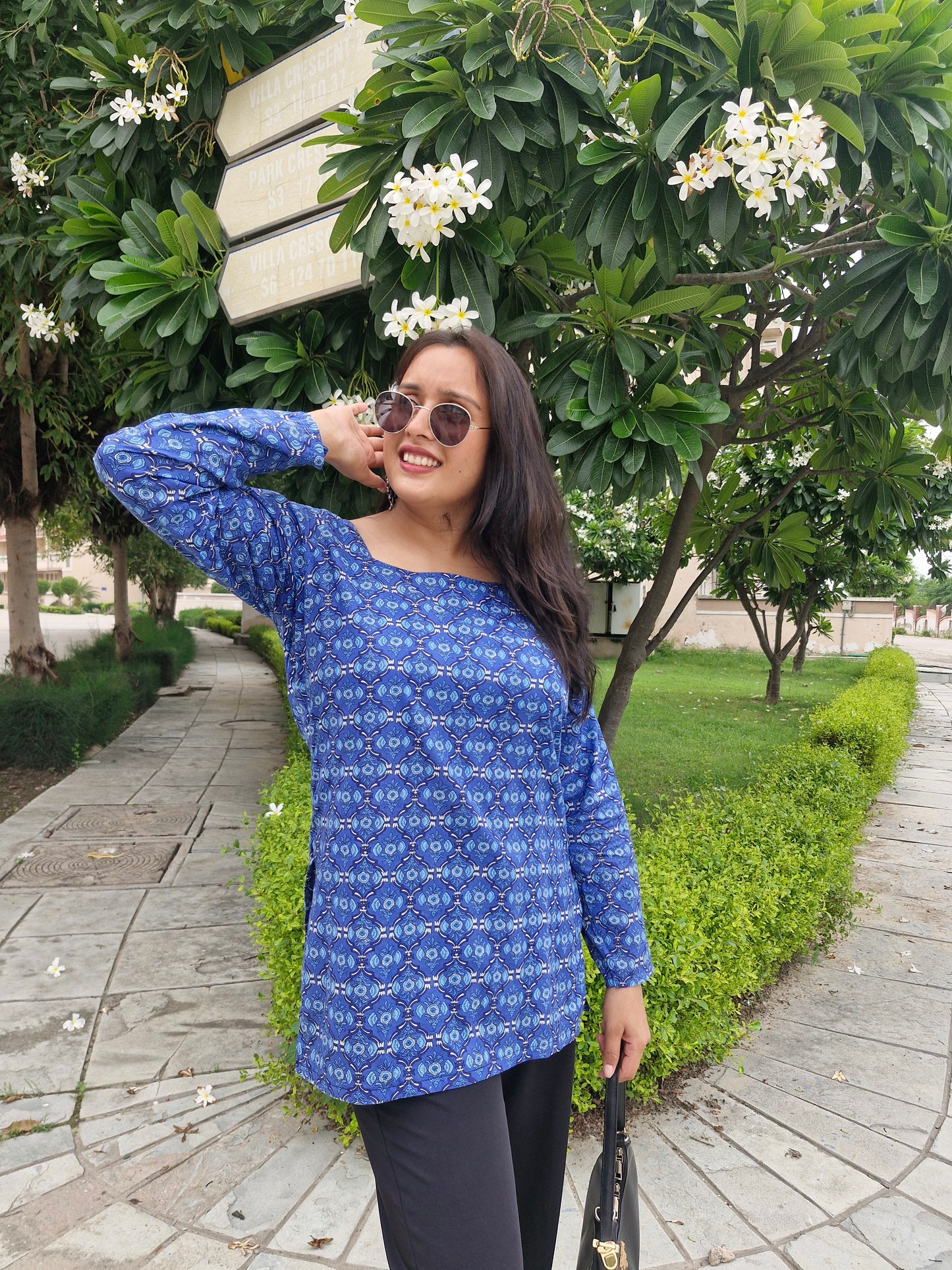 Aabroo – Elegant Everyday Cotton Kurti for Women | Minimal & Graceful | Collage or Office Wear Kurti