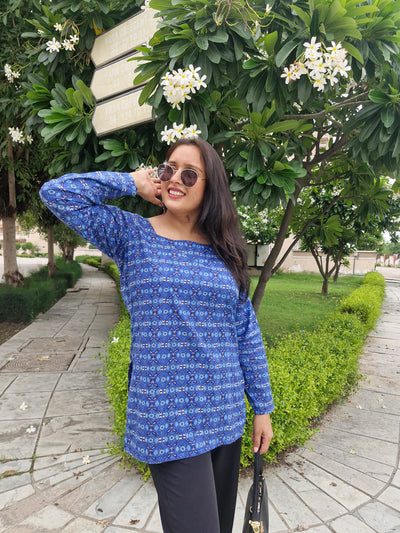 Aabroo – Elegant Everyday Cotton Kurti for Women | Minimal & Graceful | Collage or Office Wear Kurti