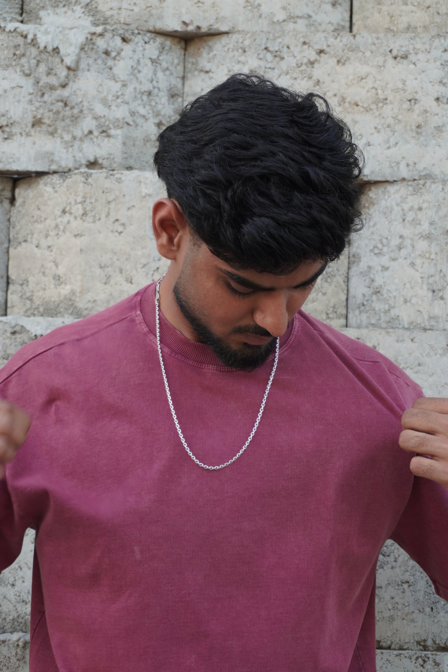Onion Acid Wash Boxy Fit T-Shirt – 250 GSM Heavyweight Cotton