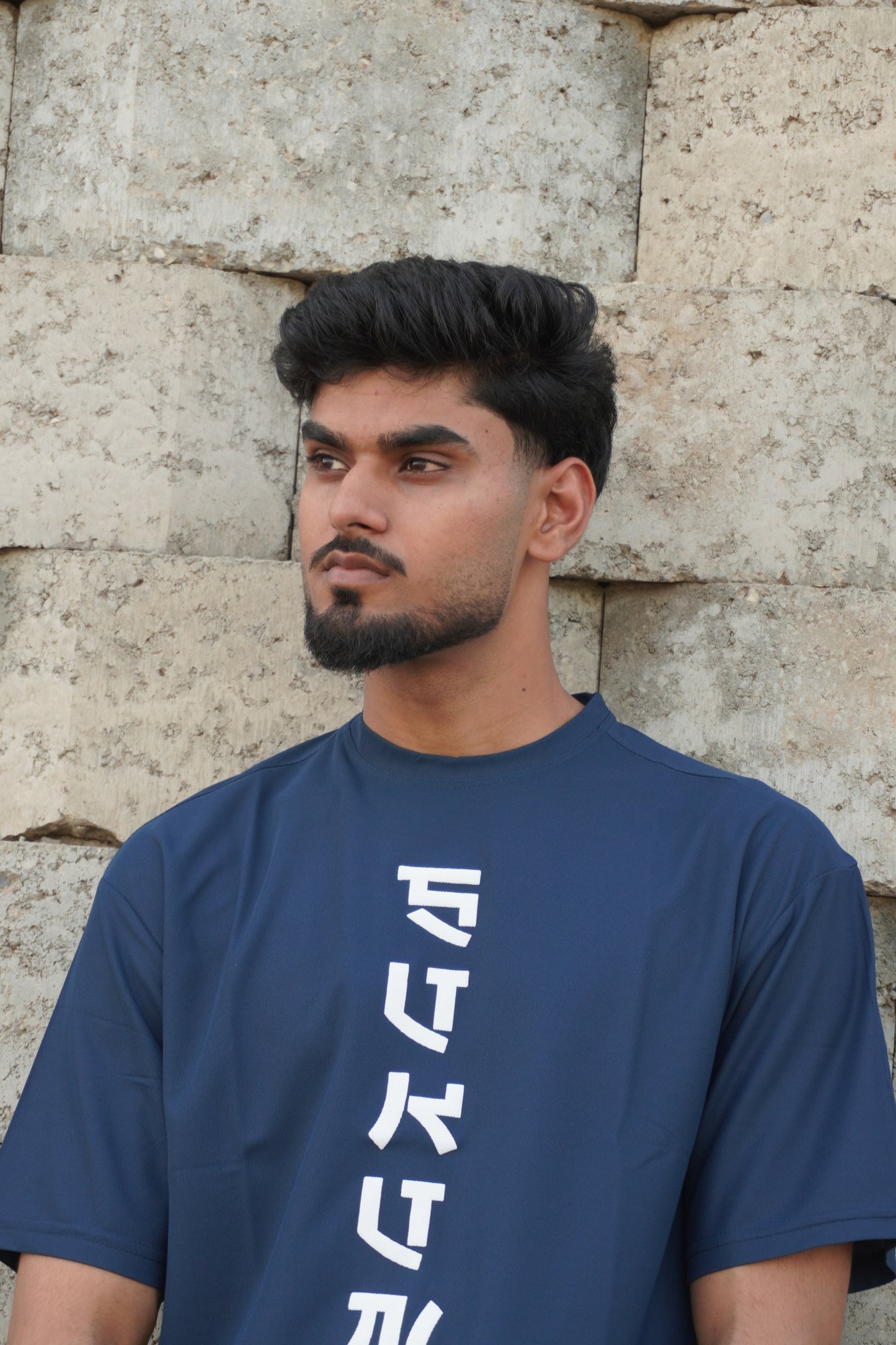 Sukuna Anime Graphic T-Shirt – Blue | 180 GSM Premium Streetwear Tee