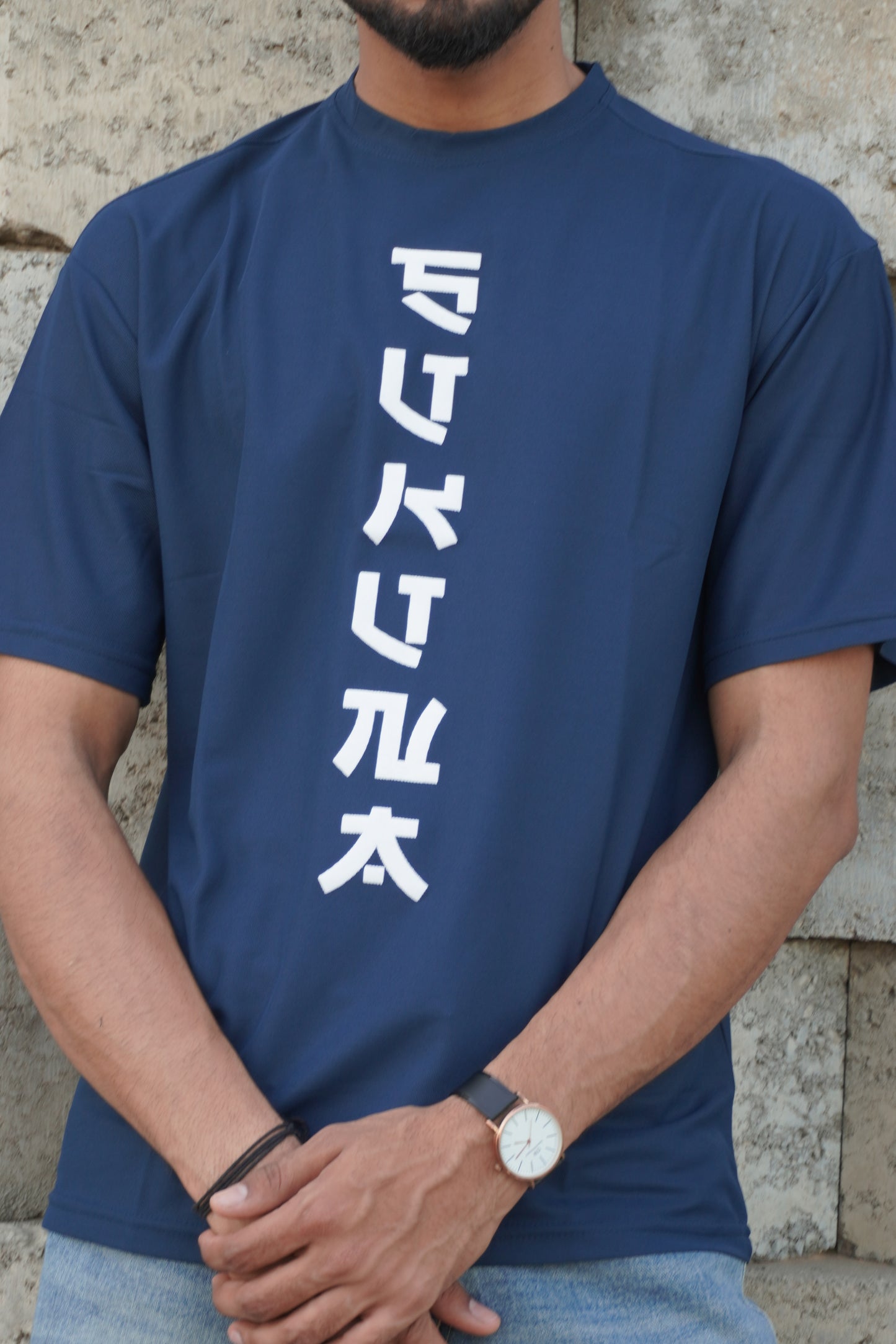 Sukuna Anime Graphic T-Shirt – Blue | 180 GSM Premium Streetwear Tee