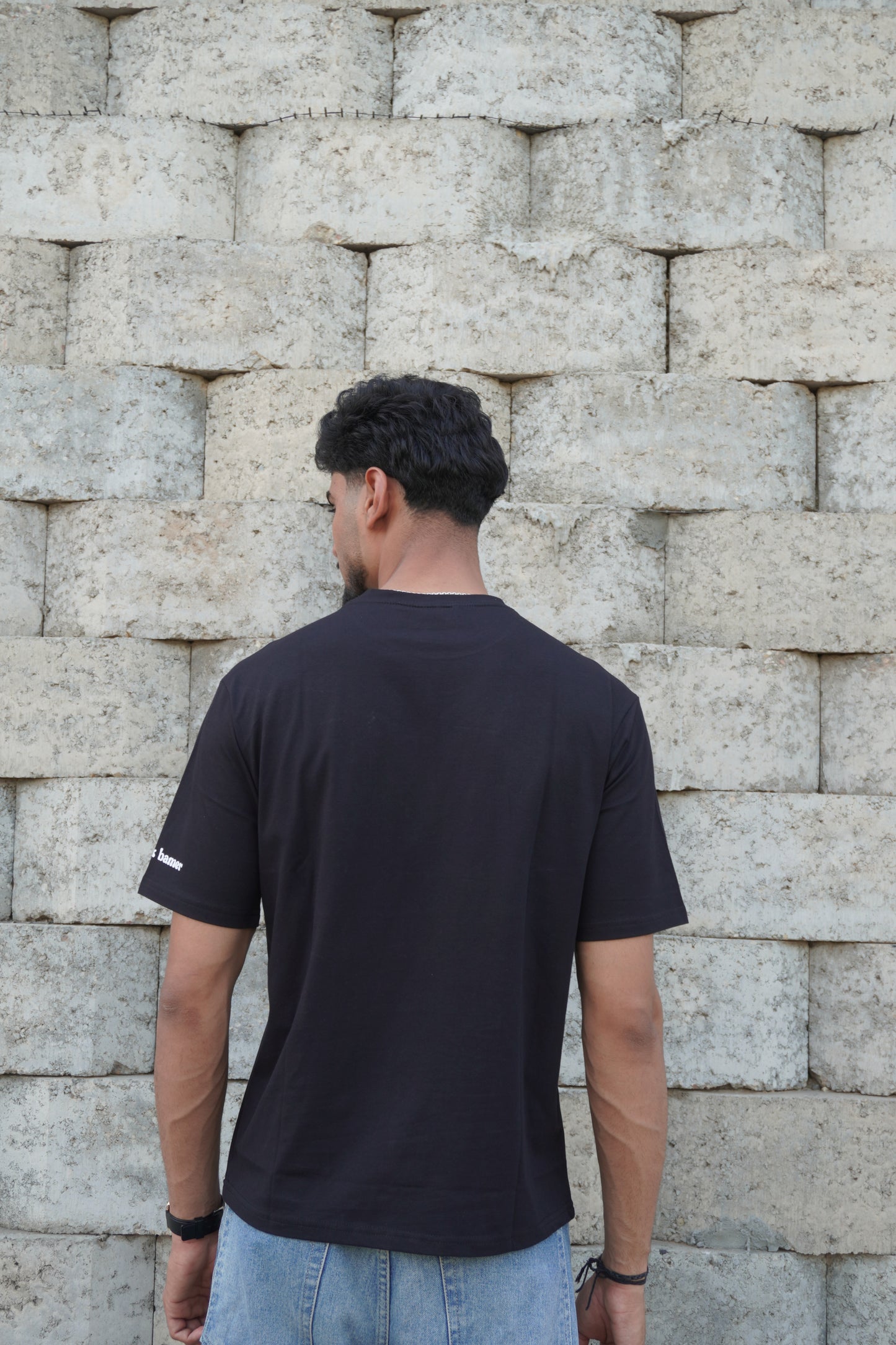 TV Off Graphic Printed T-Shirt – Black | 220 GSM Pure Cotton